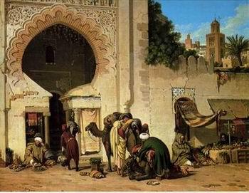 unknow artist Arab or Arabic people and life. Orientalism oil paintings 31